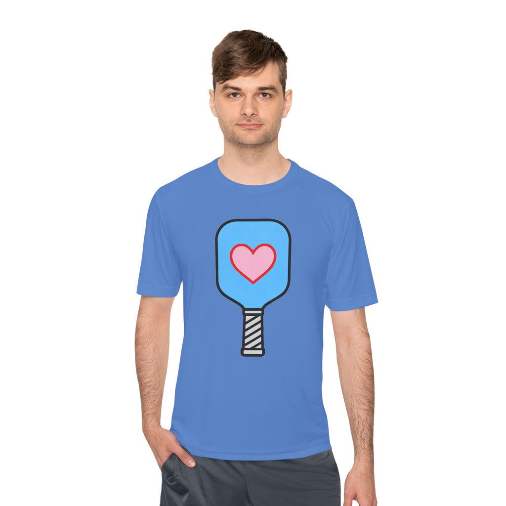 I Love Pickleball - Unisex Moisture Wicking Tee