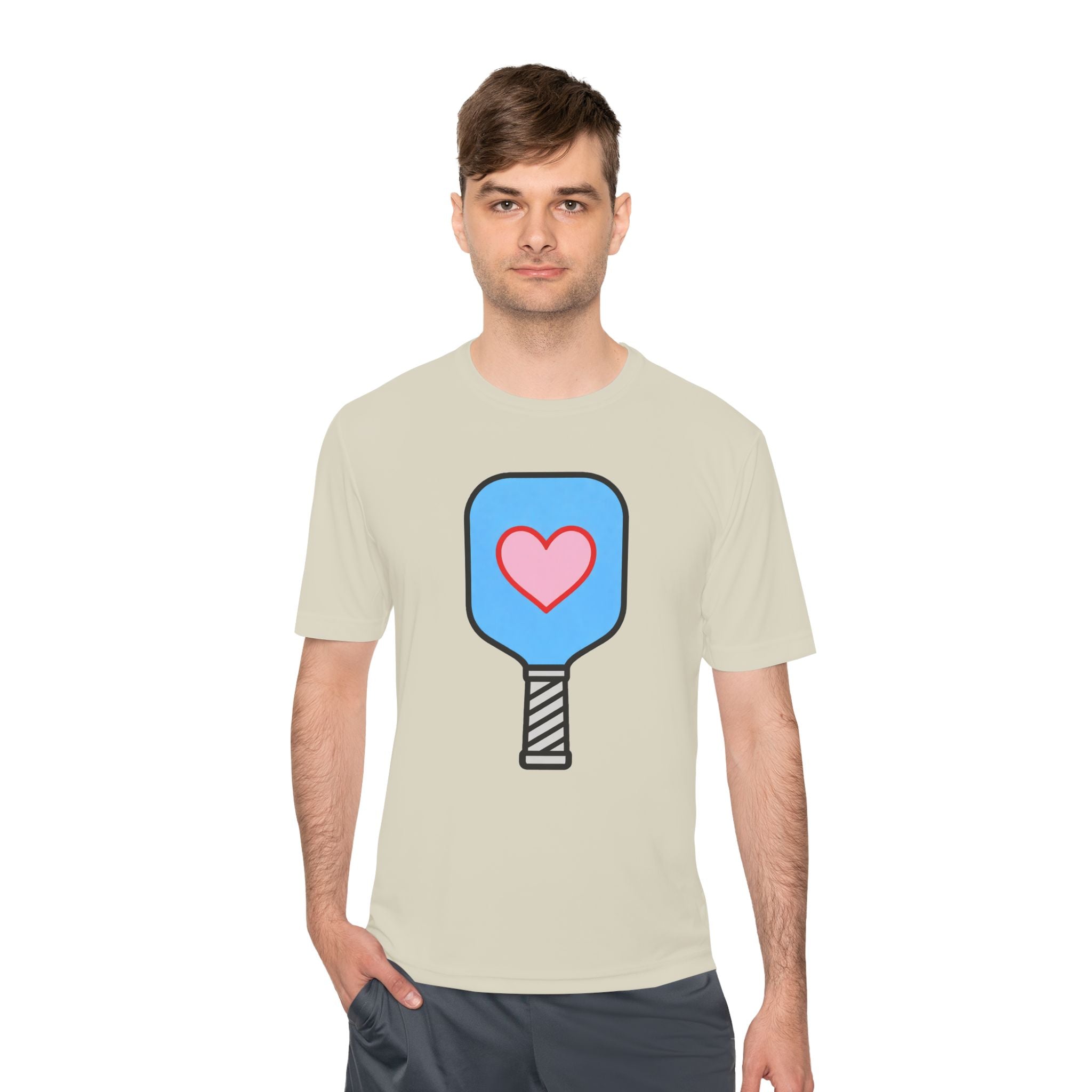 I Love Pickleball - Unisex Moisture Wicking Tee