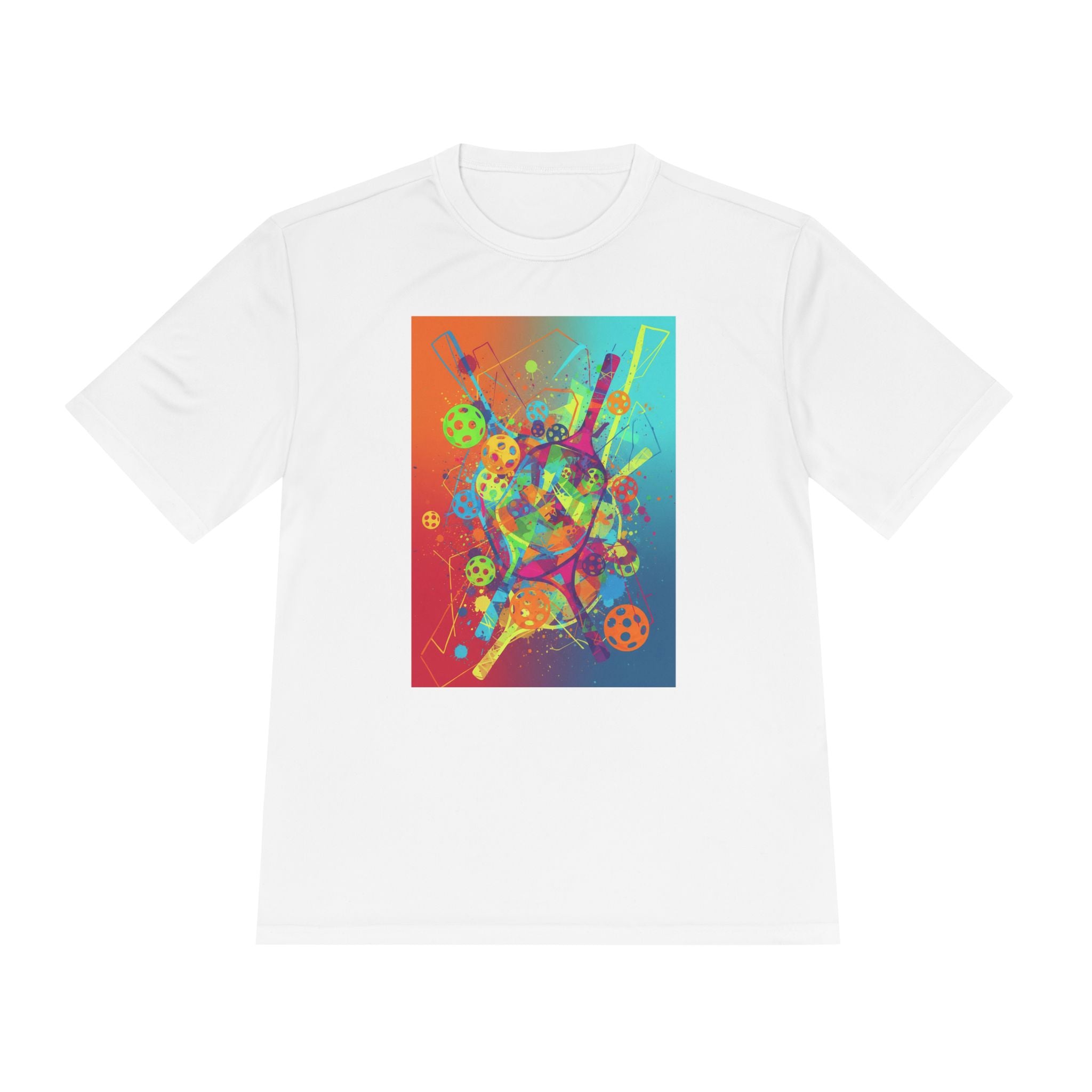Pickleball Is Colorful - Unisex Moisture Wicking Tee
