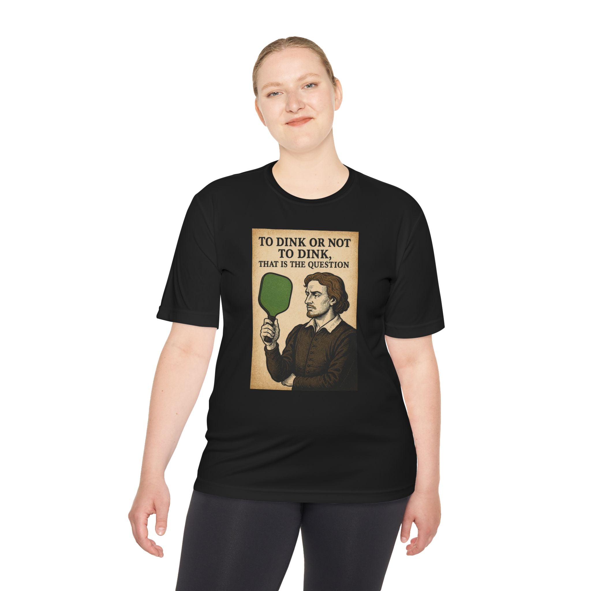 To Dink or Not To Dink Pickleball Unisex Moisture Wicking Tee