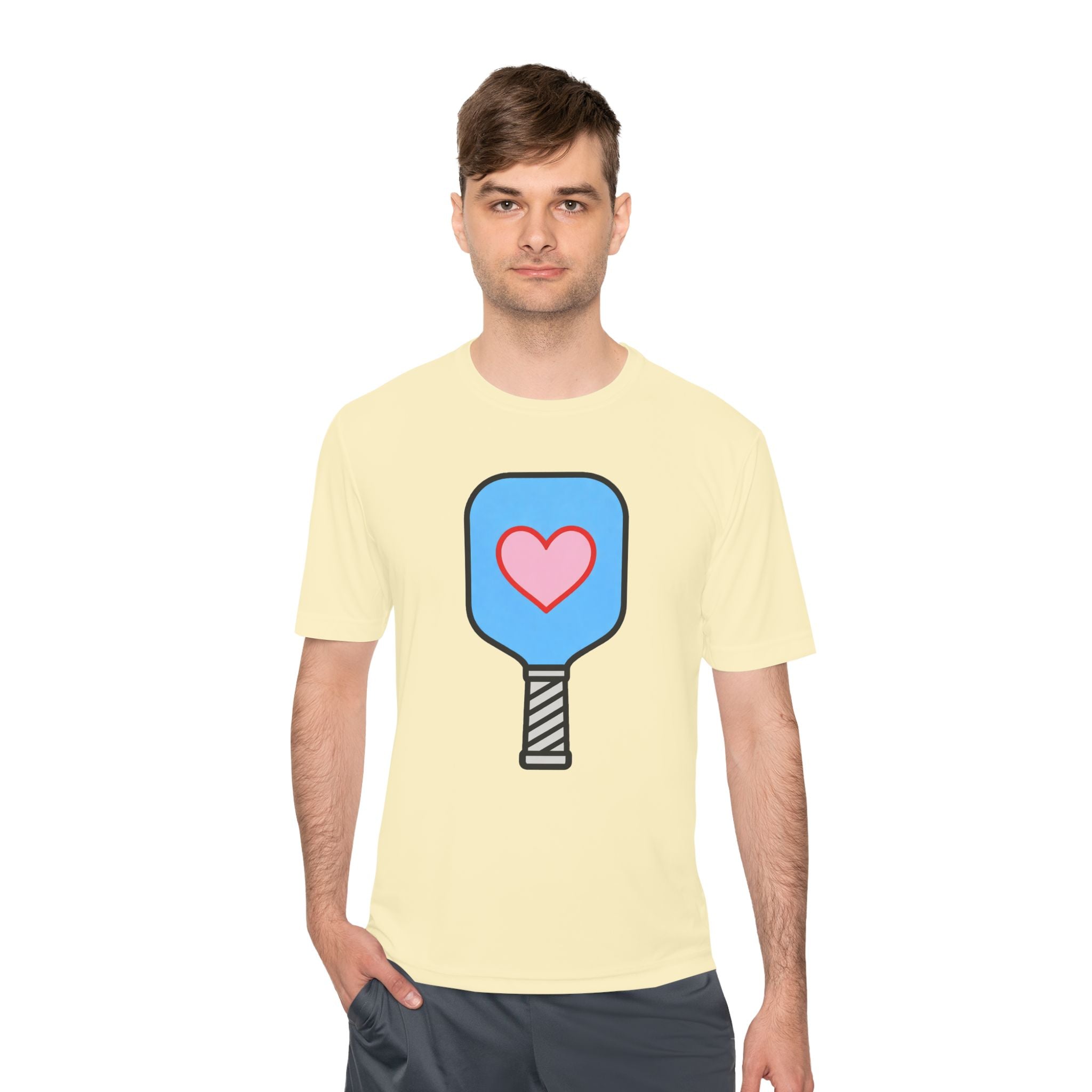 I Love Pickleball - Unisex Moisture Wicking Tee