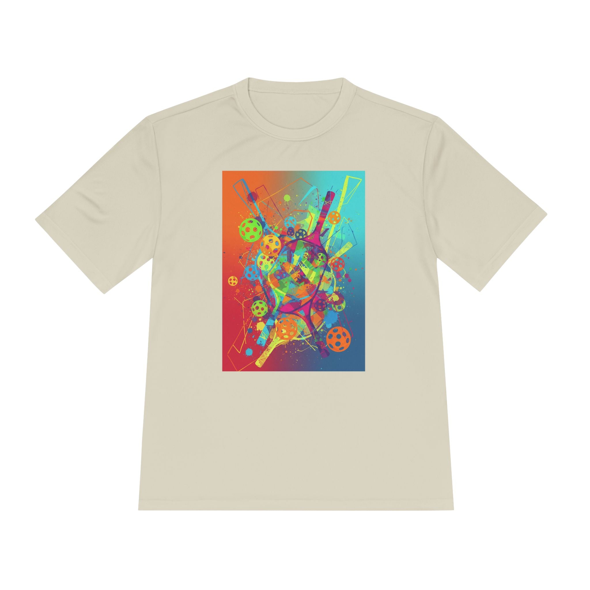Pickleball Is Colorful - Unisex Moisture Wicking Tee