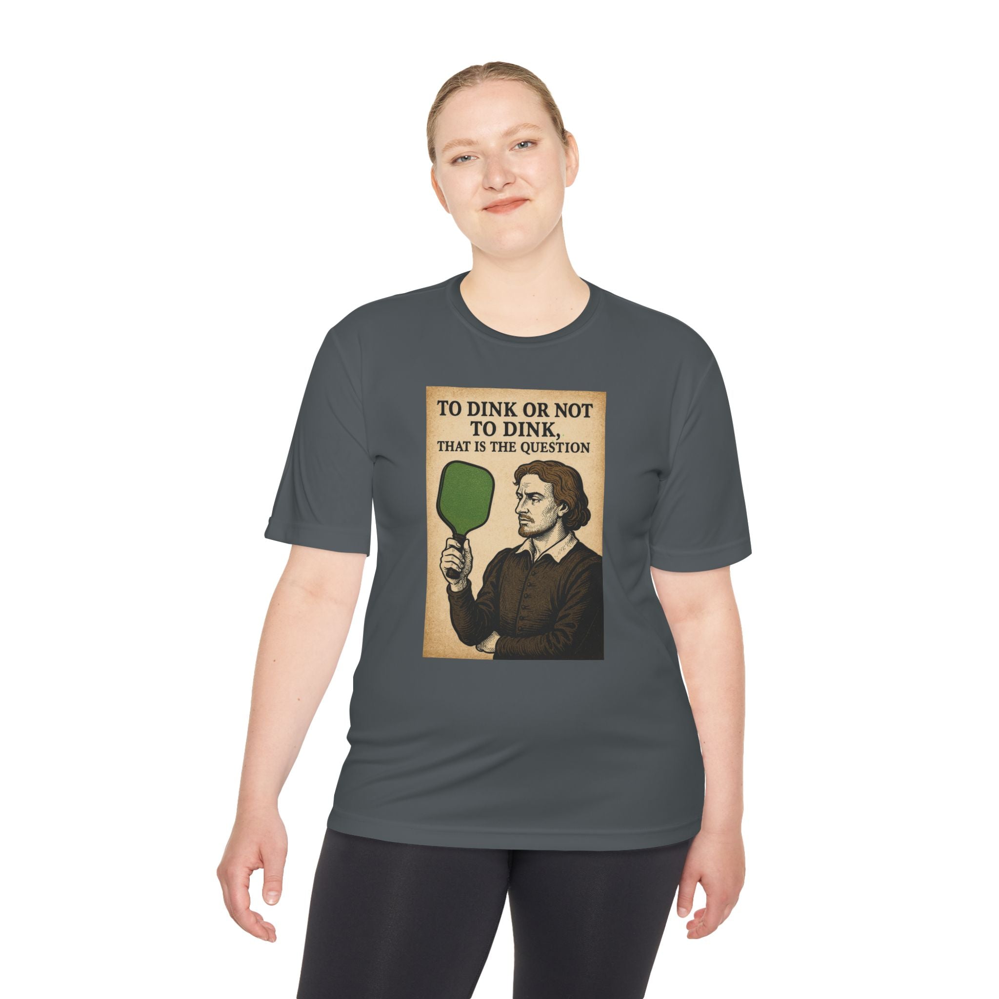 To Dink or Not To Dink Pickleball Unisex Moisture Wicking Tee