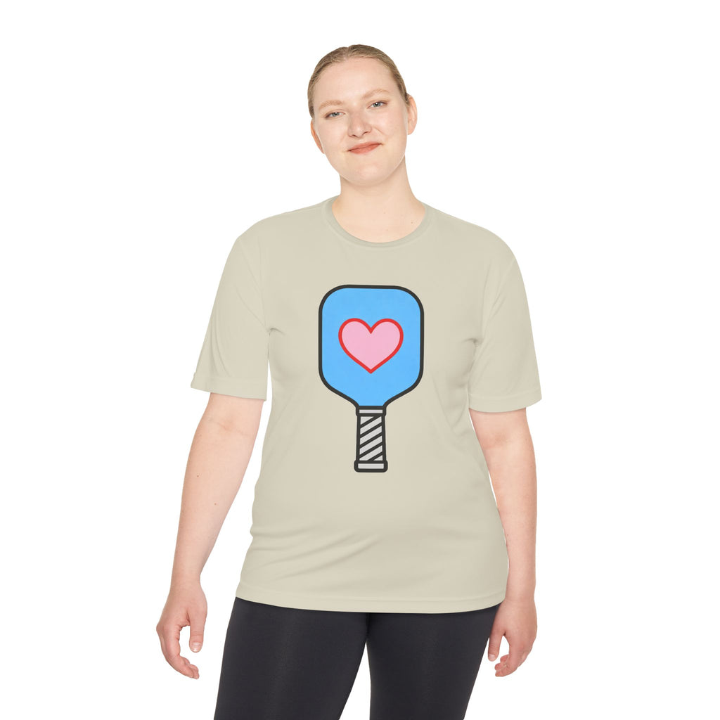 I Love Pickleball - Unisex Moisture Wicking Tee