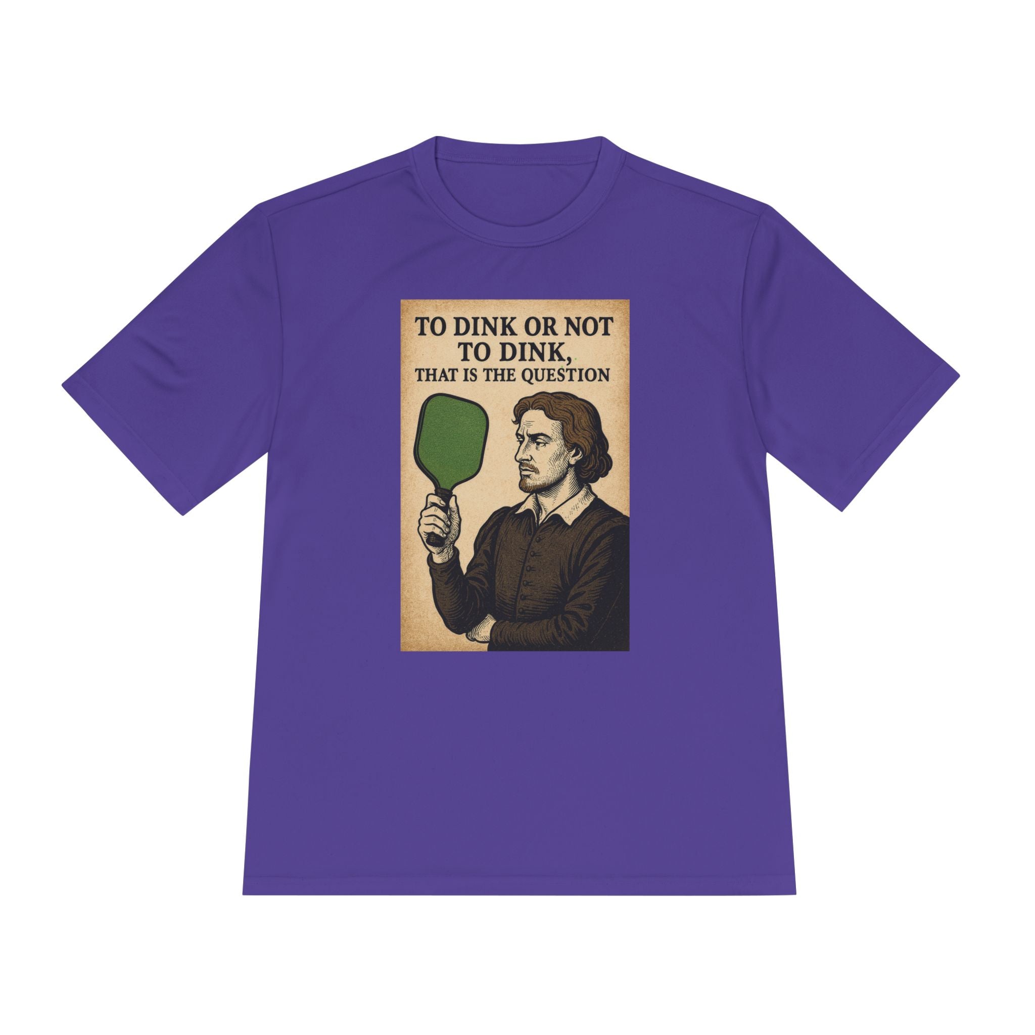 To Dink or Not To Dink Pickleball Unisex Moisture Wicking Tee