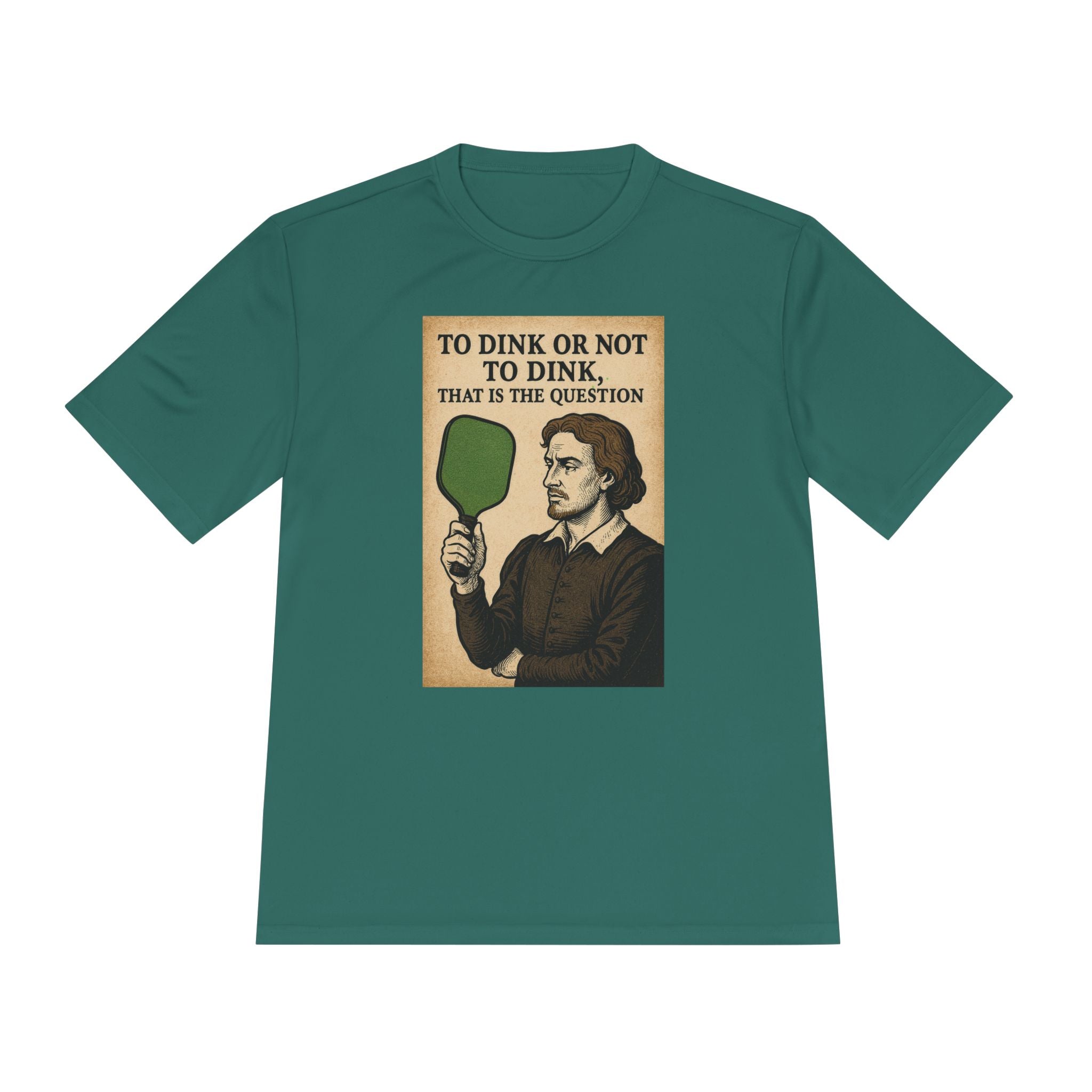 To Dink or Not To Dink Pickleball Unisex Moisture Wicking Tee