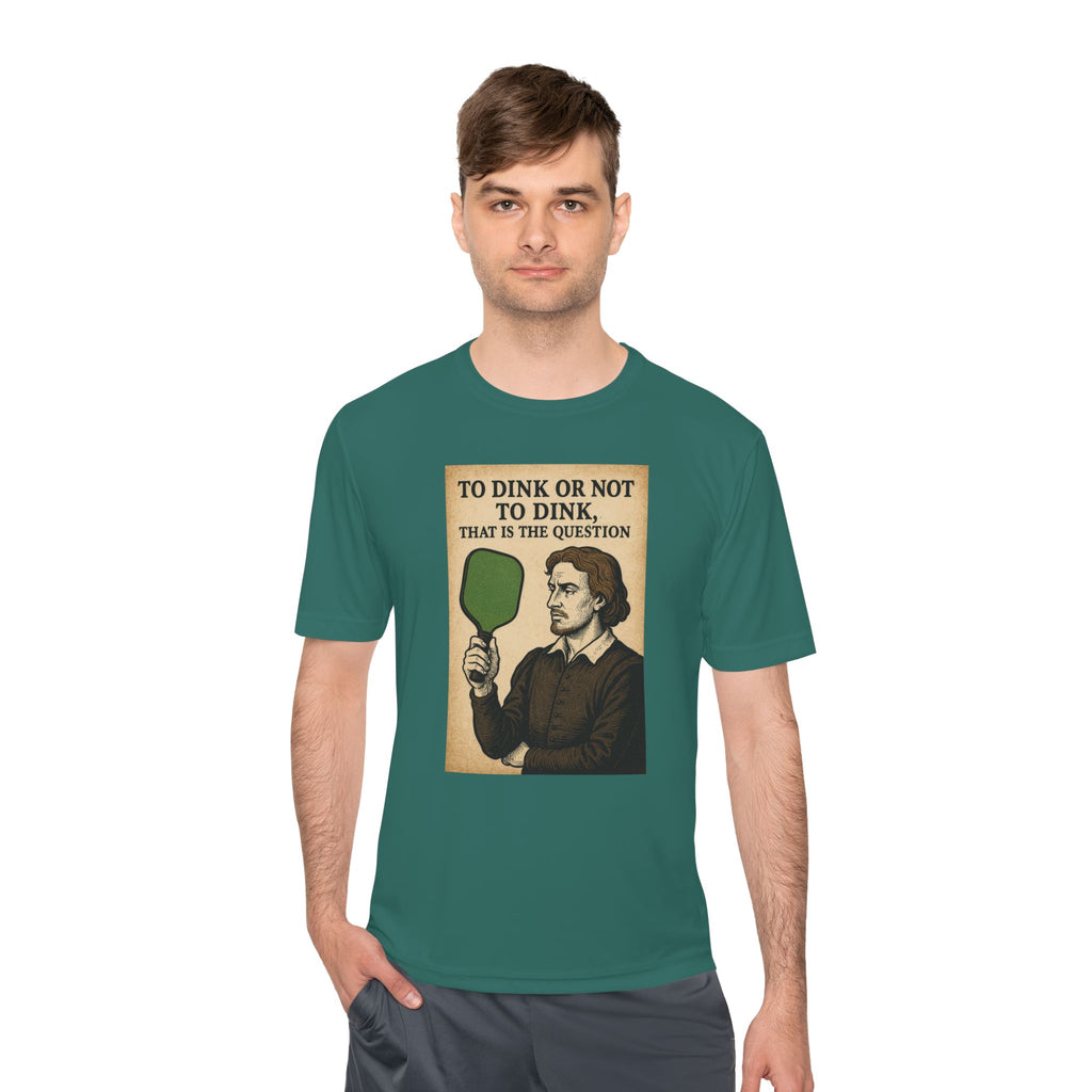 To Dink or Not To Dink Pickleball Unisex Moisture Wicking Tee