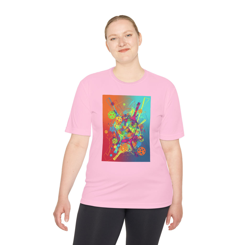 Pickleball Is Colorful - Unisex Moisture Wicking Tee