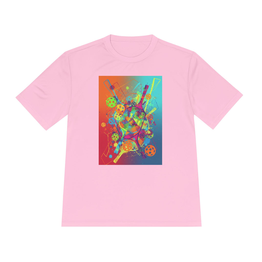 Pickleball Is Colorful - Unisex Moisture Wicking Tee