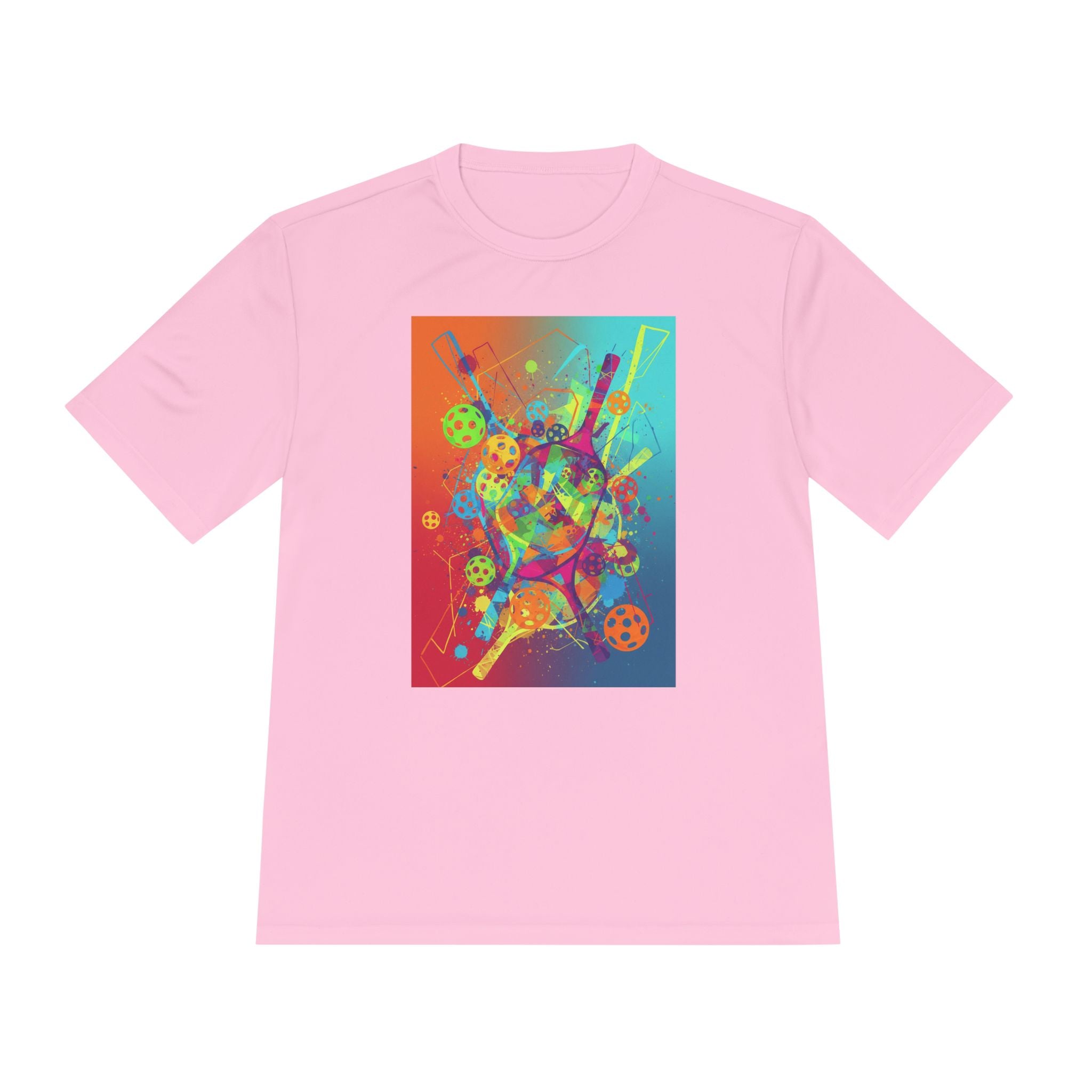 Pickleball Is Colorful - Unisex Moisture Wicking Tee