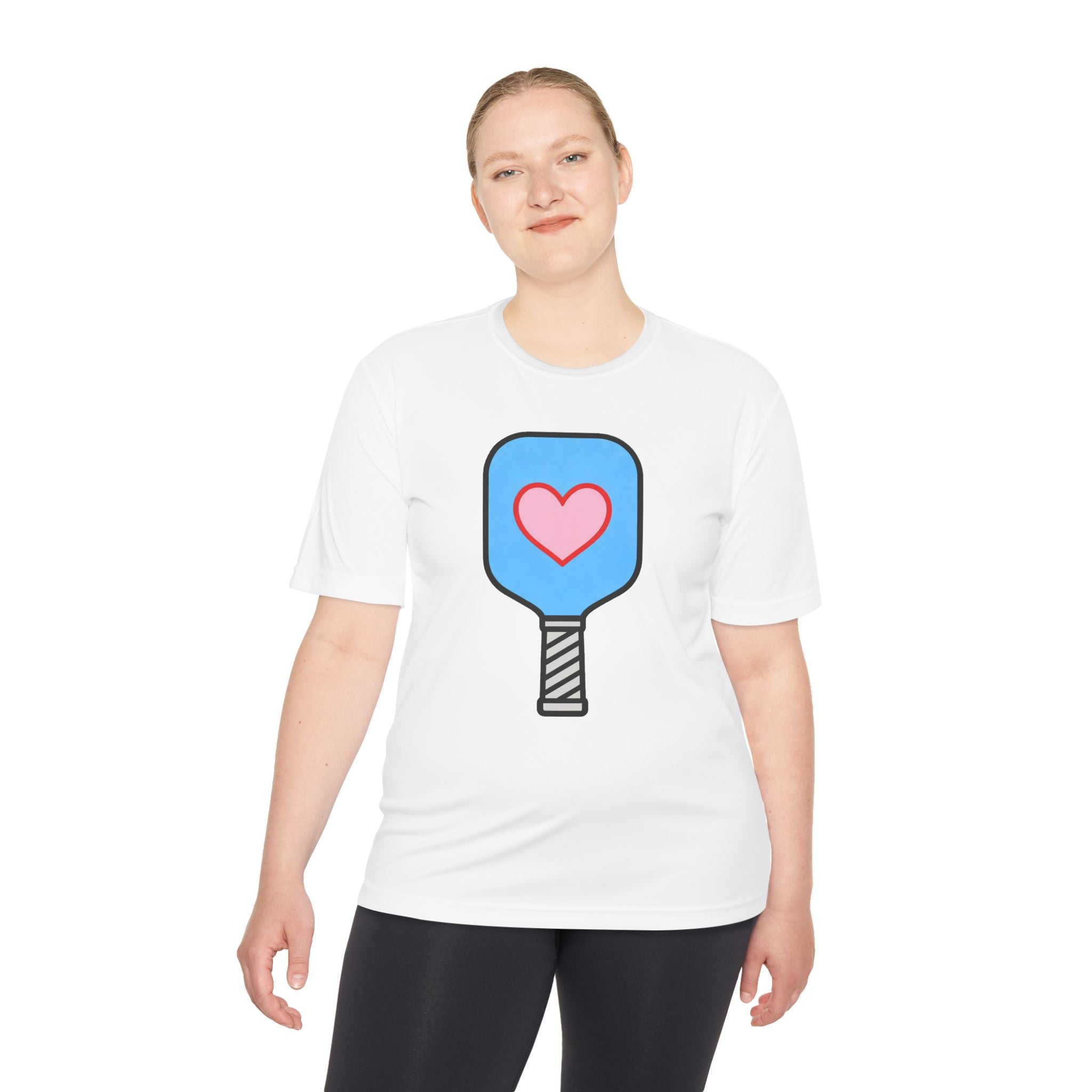 I Love Pickleball - Unisex Moisture Wicking Tee