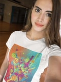 Pickleball Is Colorful - Unisex Moisture Wicking Tee