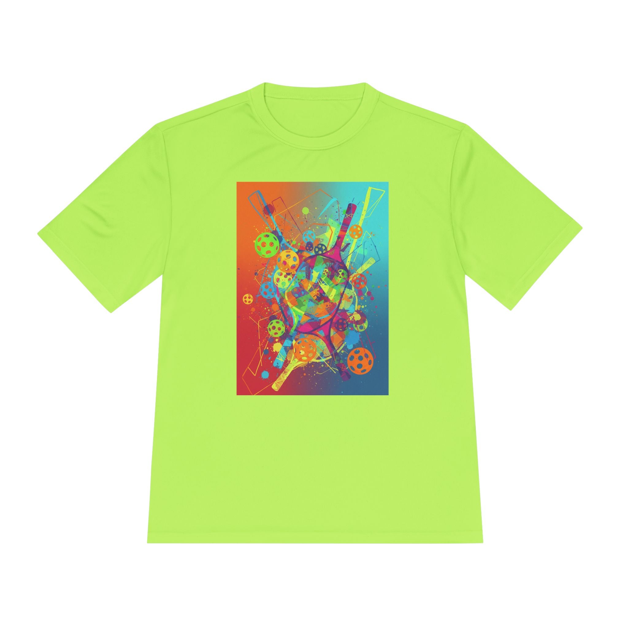 Pickleball Is Colorful - Unisex Moisture Wicking Tee