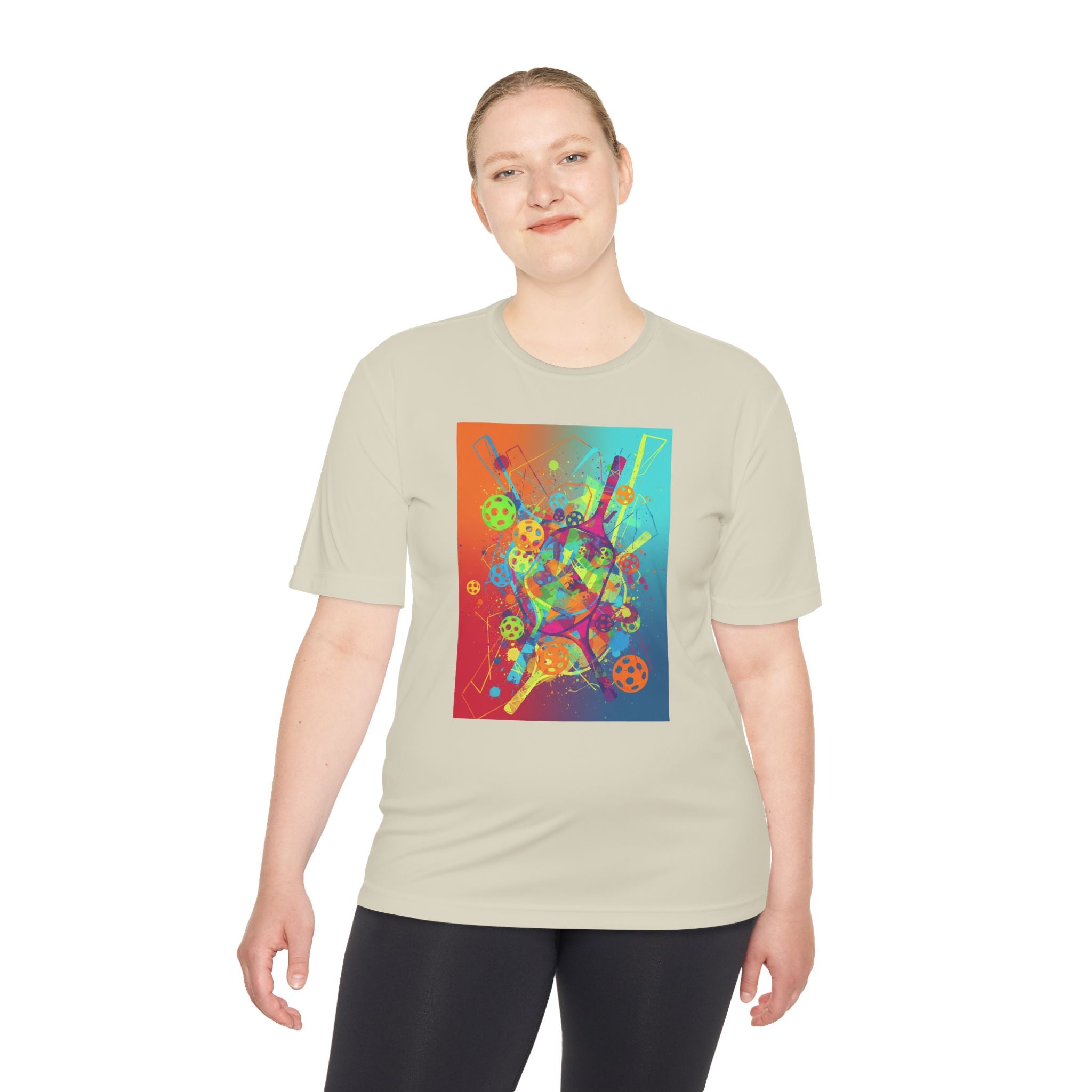 Pickleball Is Colorful - Unisex Moisture Wicking Tee
