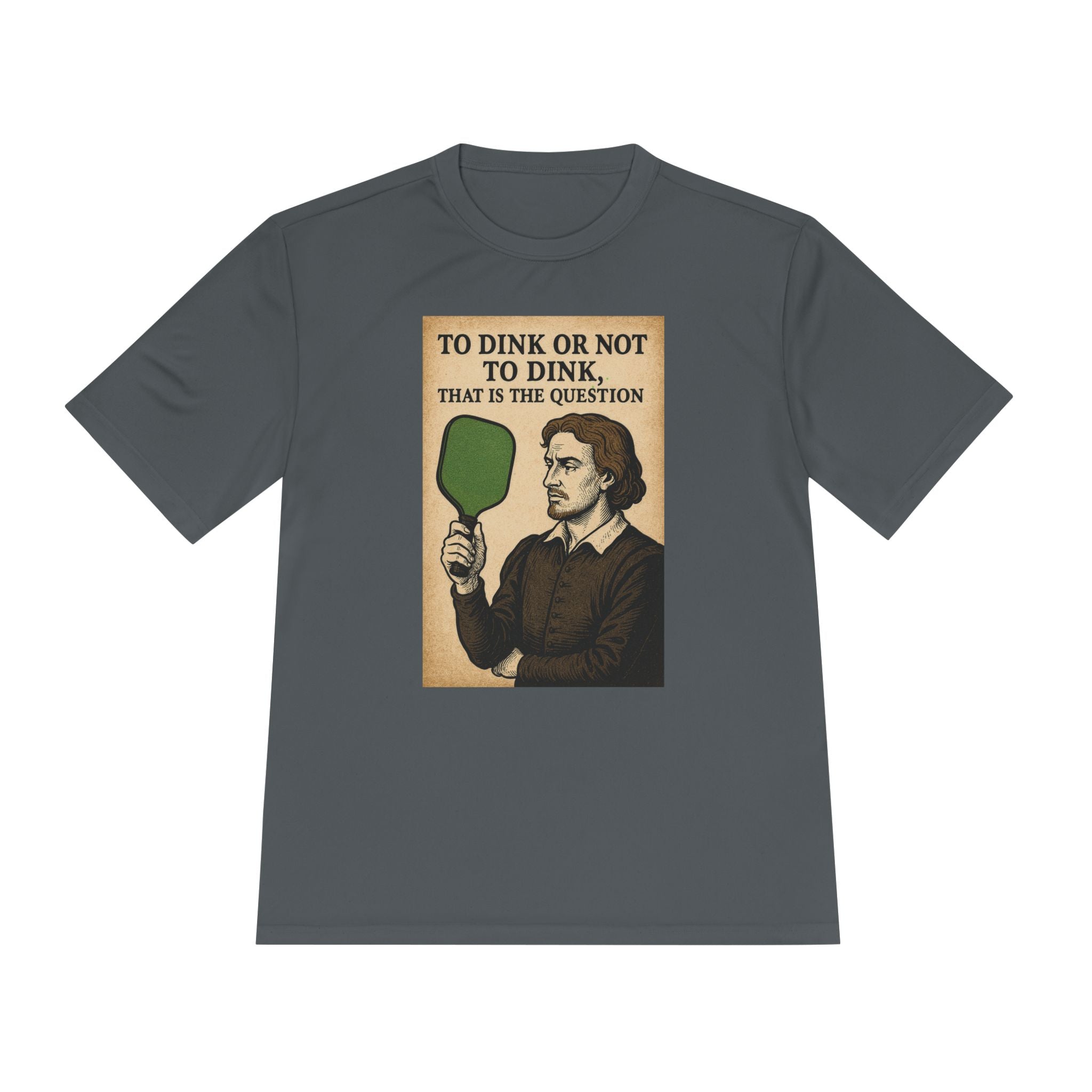 To Dink or Not To Dink Pickleball Unisex Moisture Wicking Tee