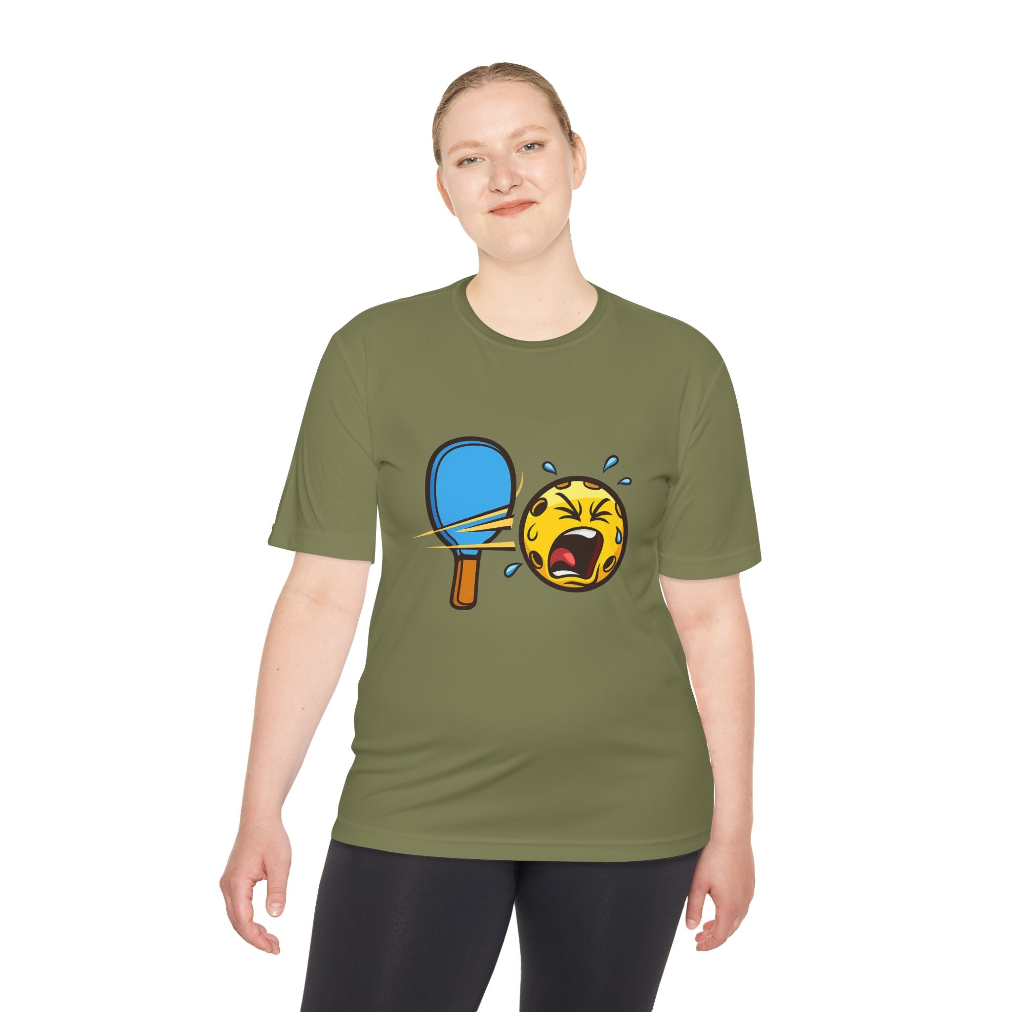 Screaming Pickleball Unisex Moisture Wicking Tee