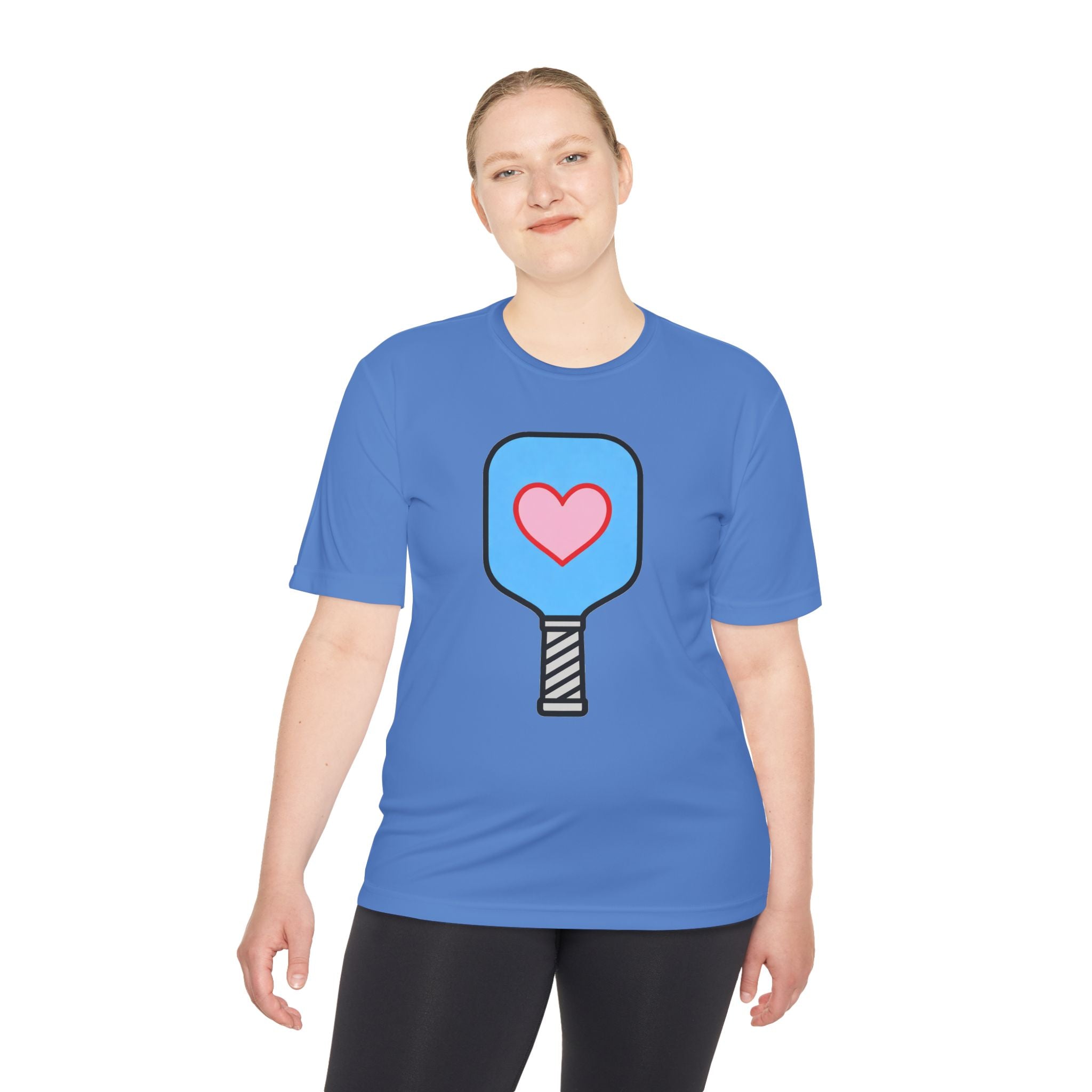 I Love Pickleball - Unisex Moisture Wicking Tee