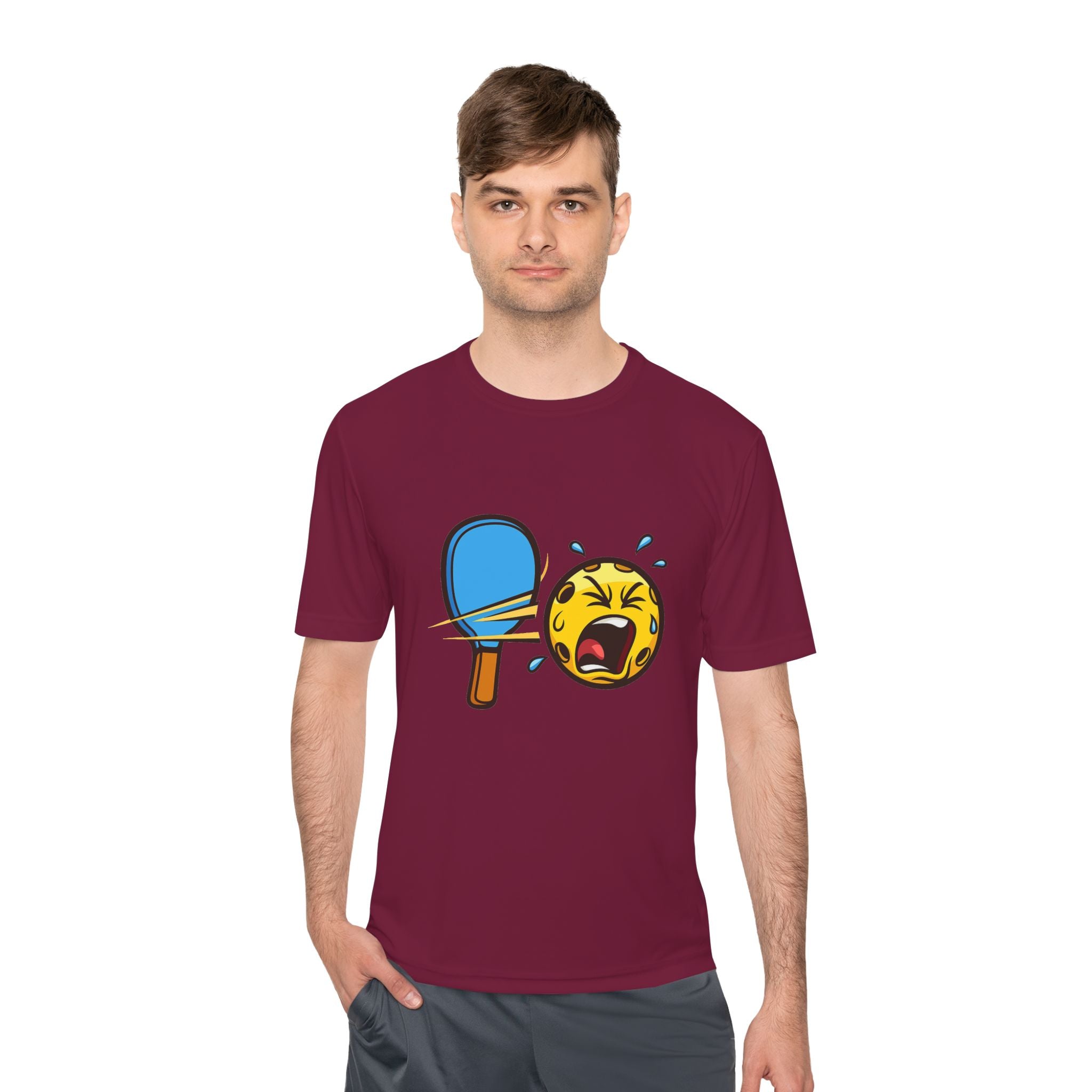 Screaming Pickleball Unisex Moisture Wicking Tee