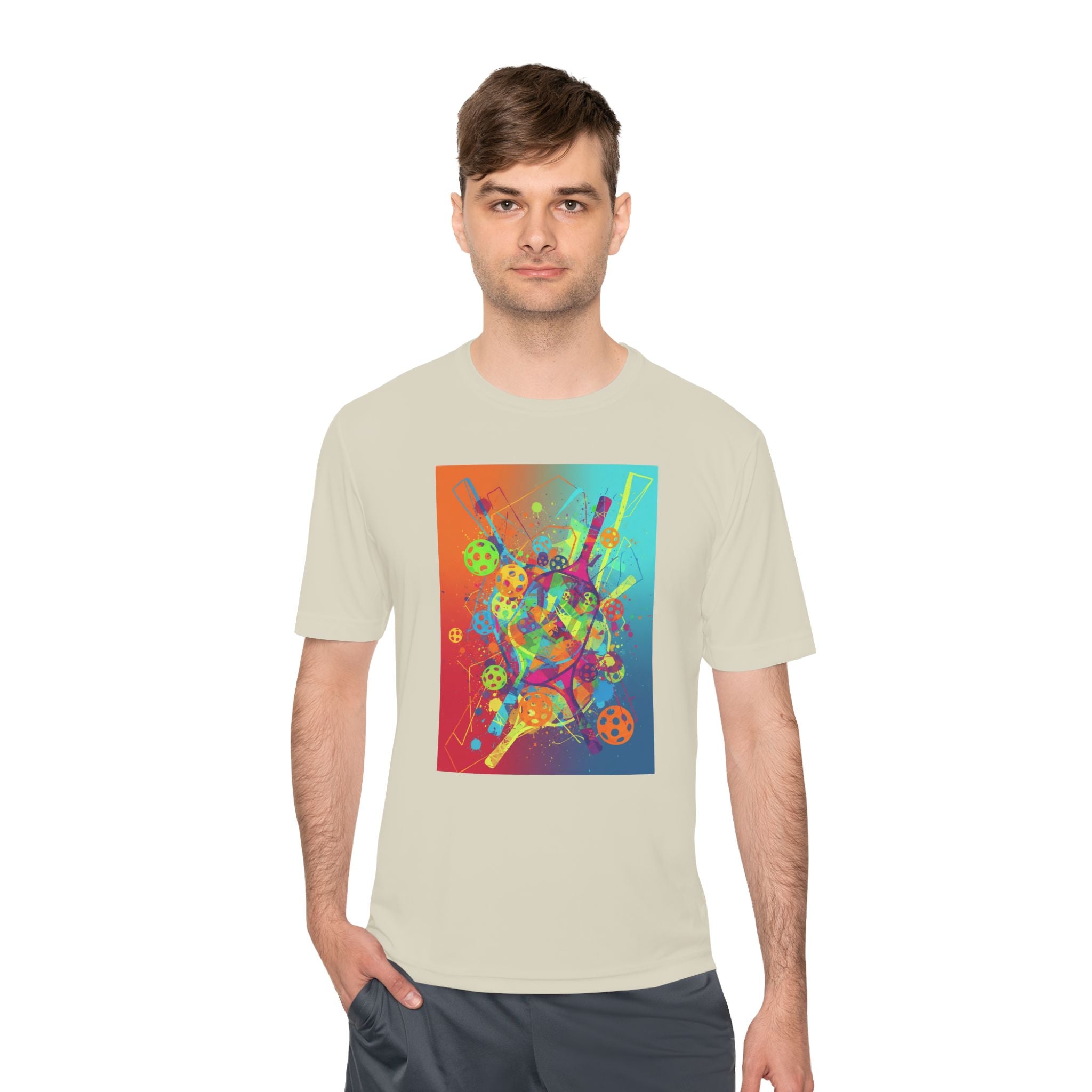Pickleball Is Colorful - Unisex Moisture Wicking Tee