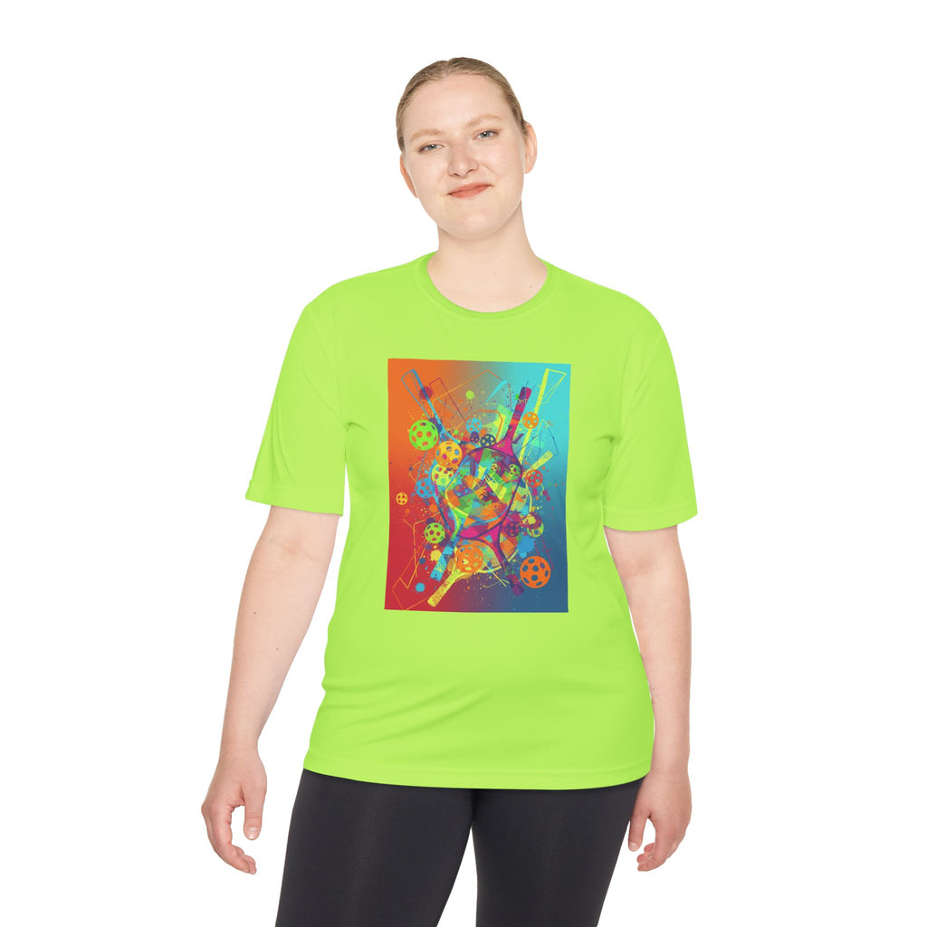 Pickleball Is Colorful - Unisex Moisture Wicking Tee