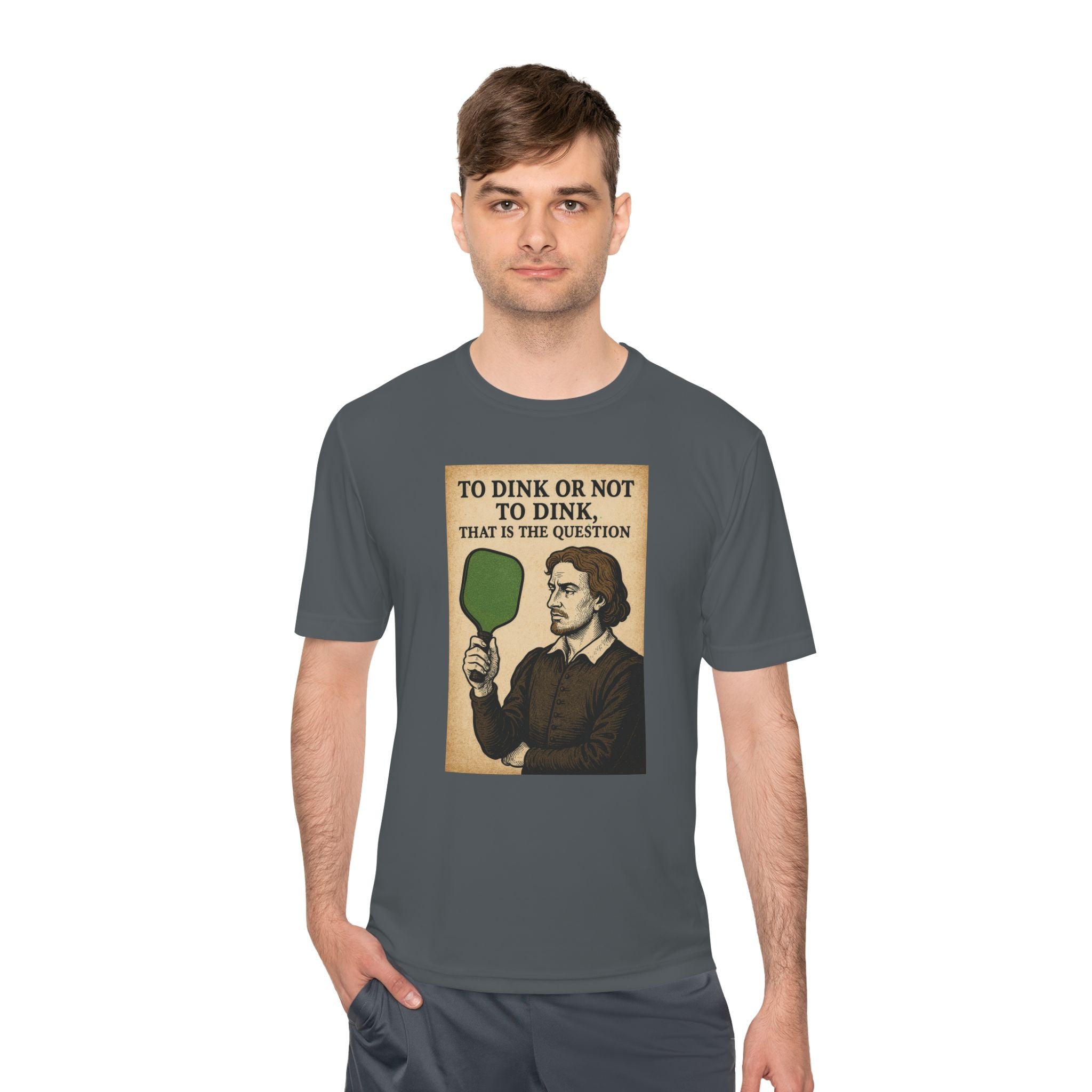 To Dink or Not To Dink Pickleball Unisex Moisture Wicking Tee