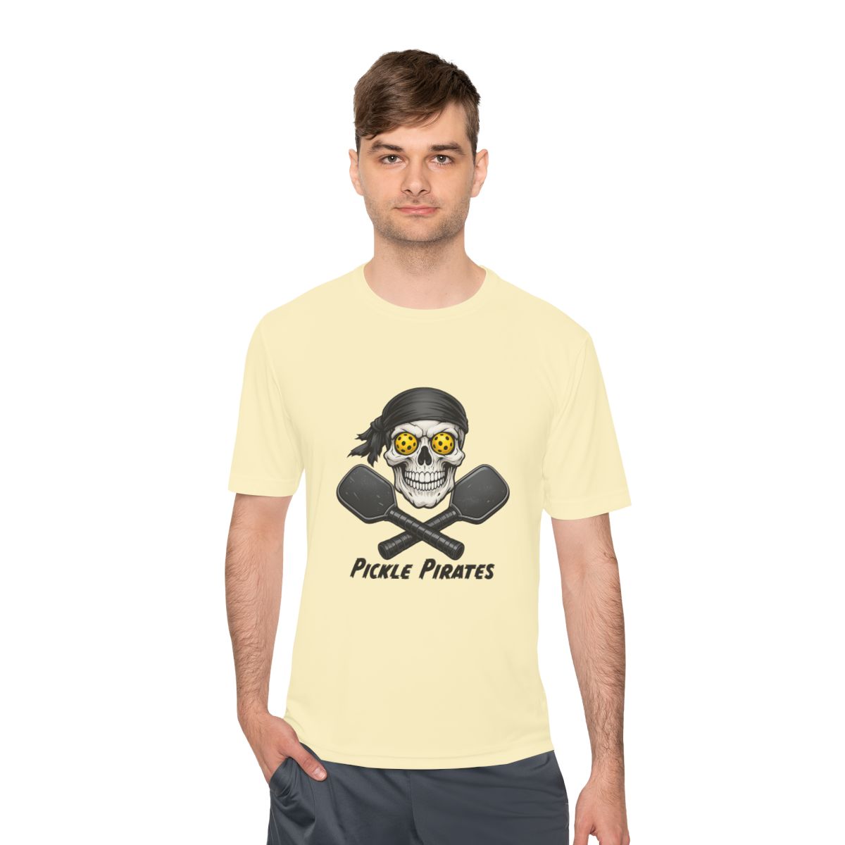 Skull and Paddles Unisex Moisture Wicking Tee