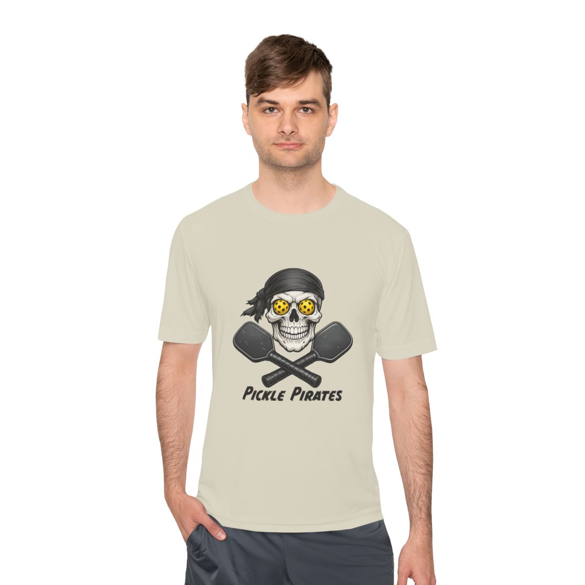 Skull and Paddles Unisex Moisture Wicking Tee